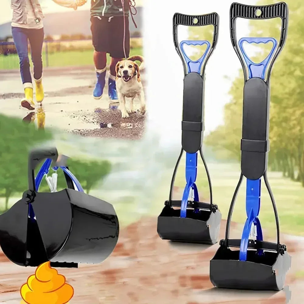 Pet Dog Cleaner Pooper Scooper Long Handle