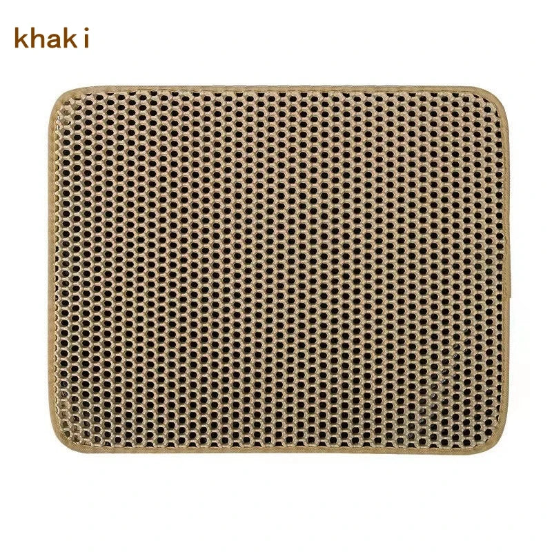 Cat Litter Mat Double Layer Pet Litter Box