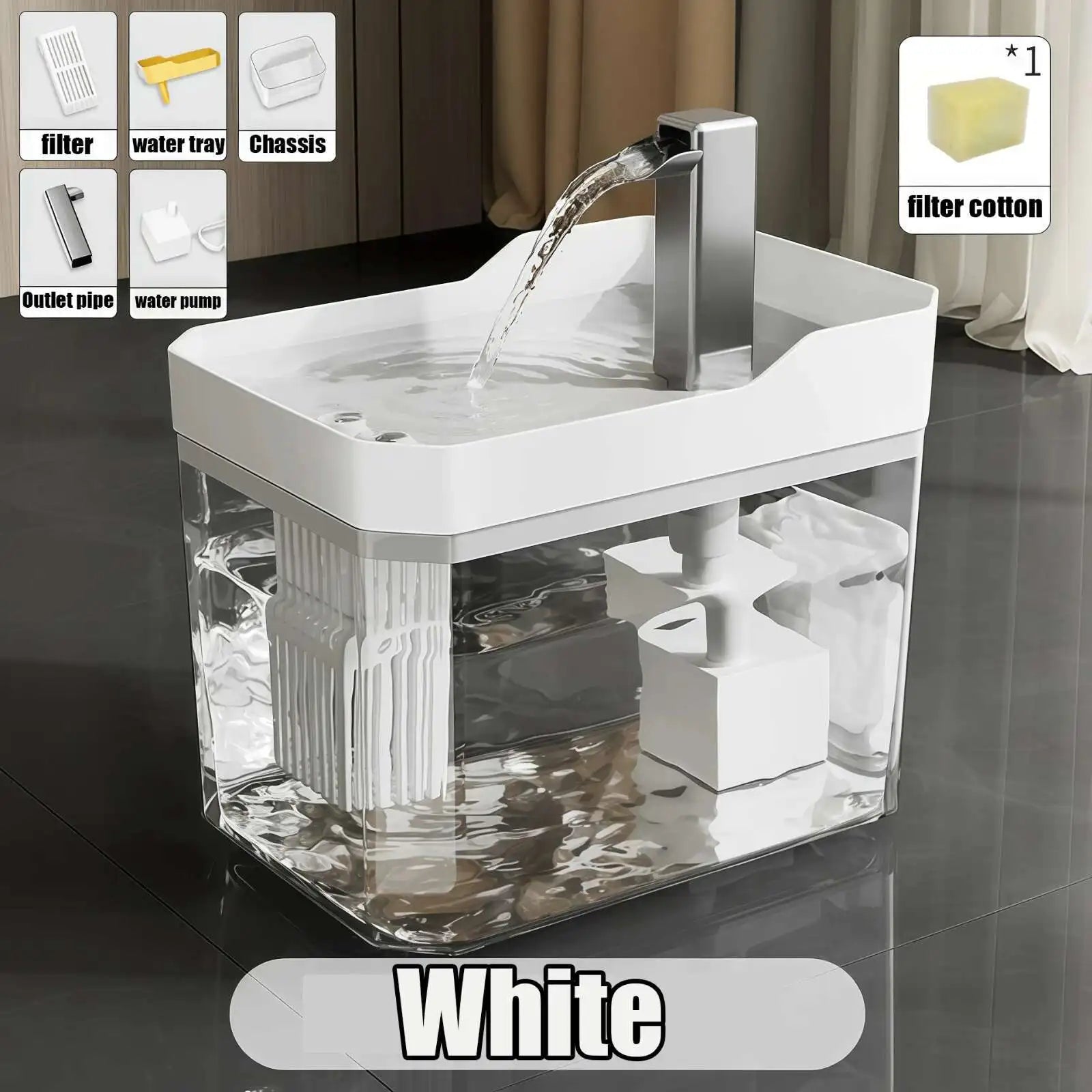 Cat Automatic Water Dispenser Drinking Fountain