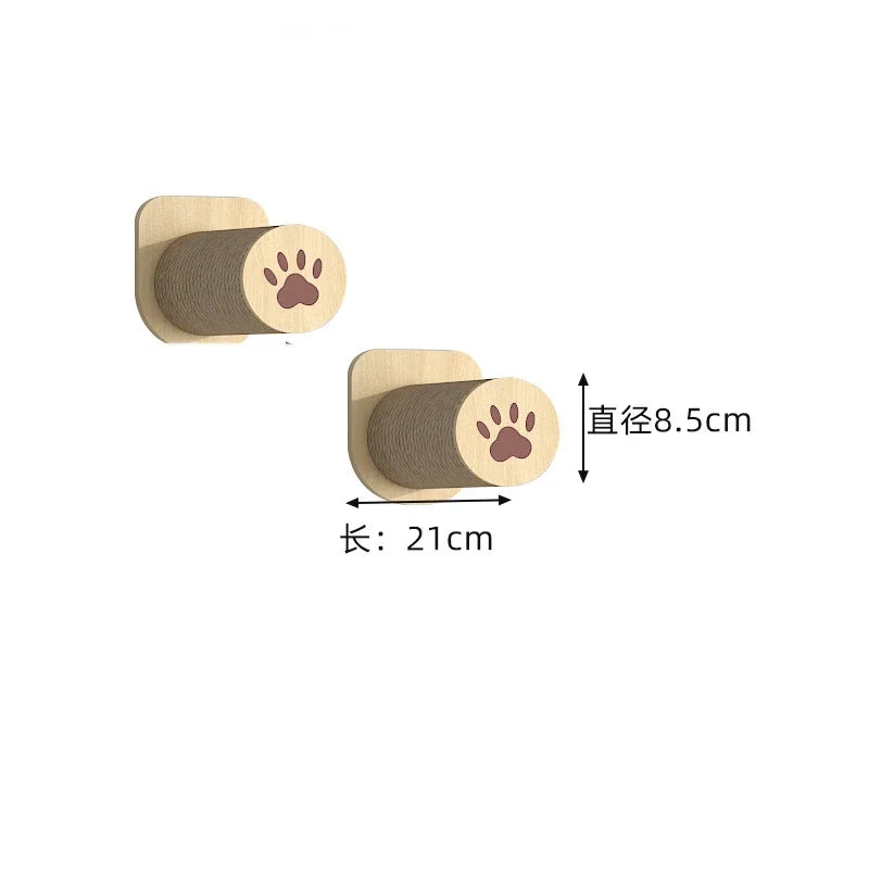 Wooden Wall Climbing Set for Cat