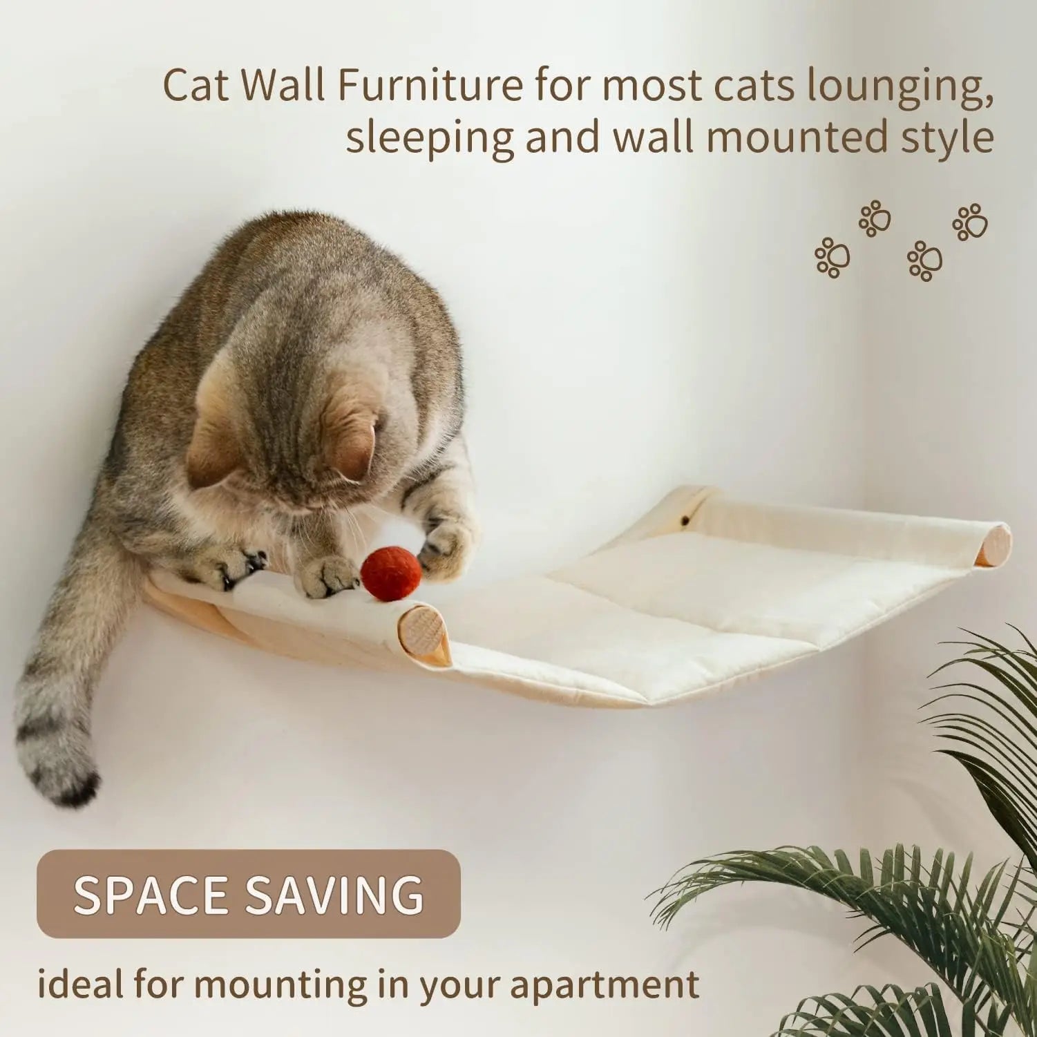 Cat Hammock Bed Wall Mounted Climbing Cats
