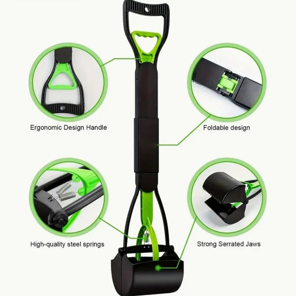 Dog Pooper Scooper Pet Long Handle