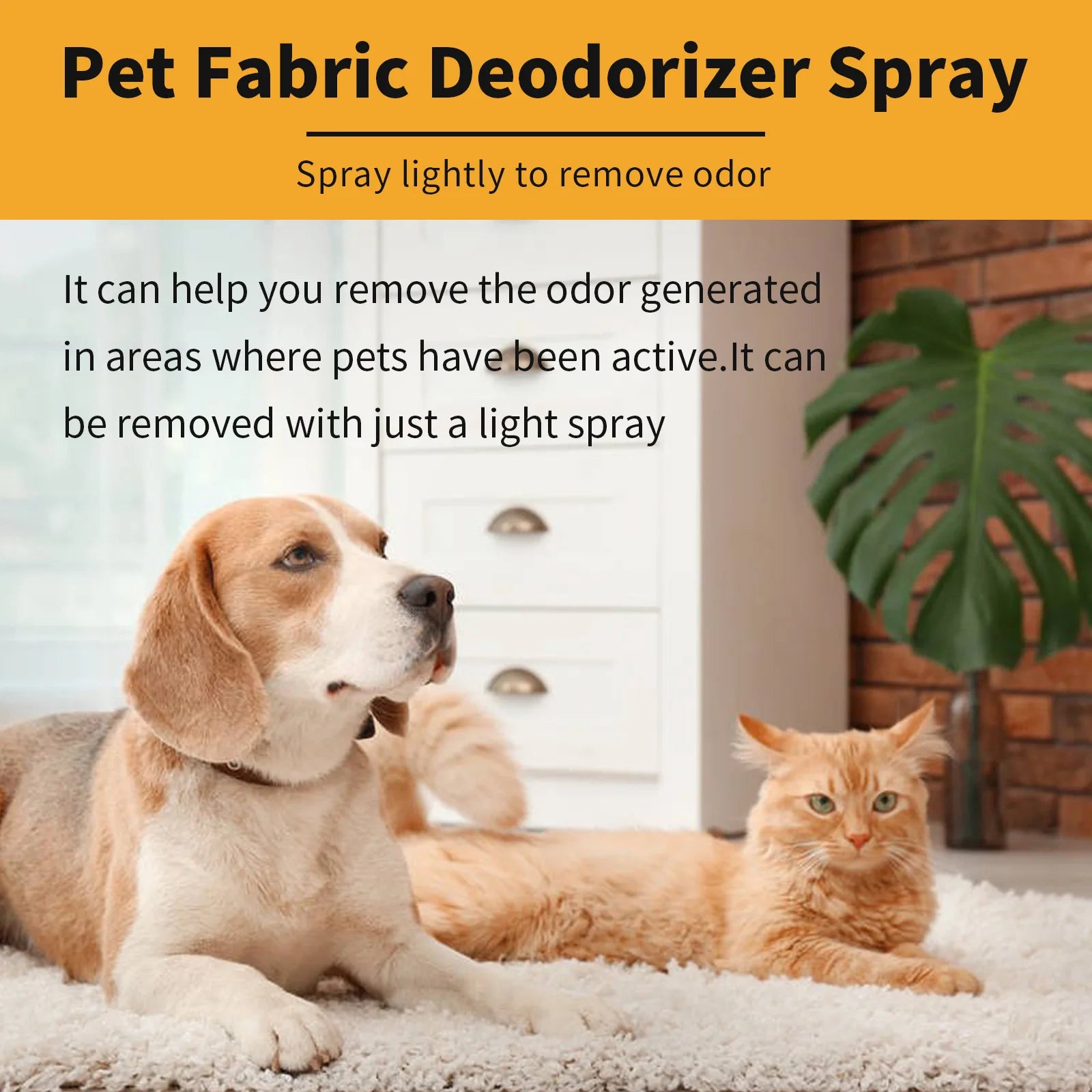 Pet Deodorant Natural Spray