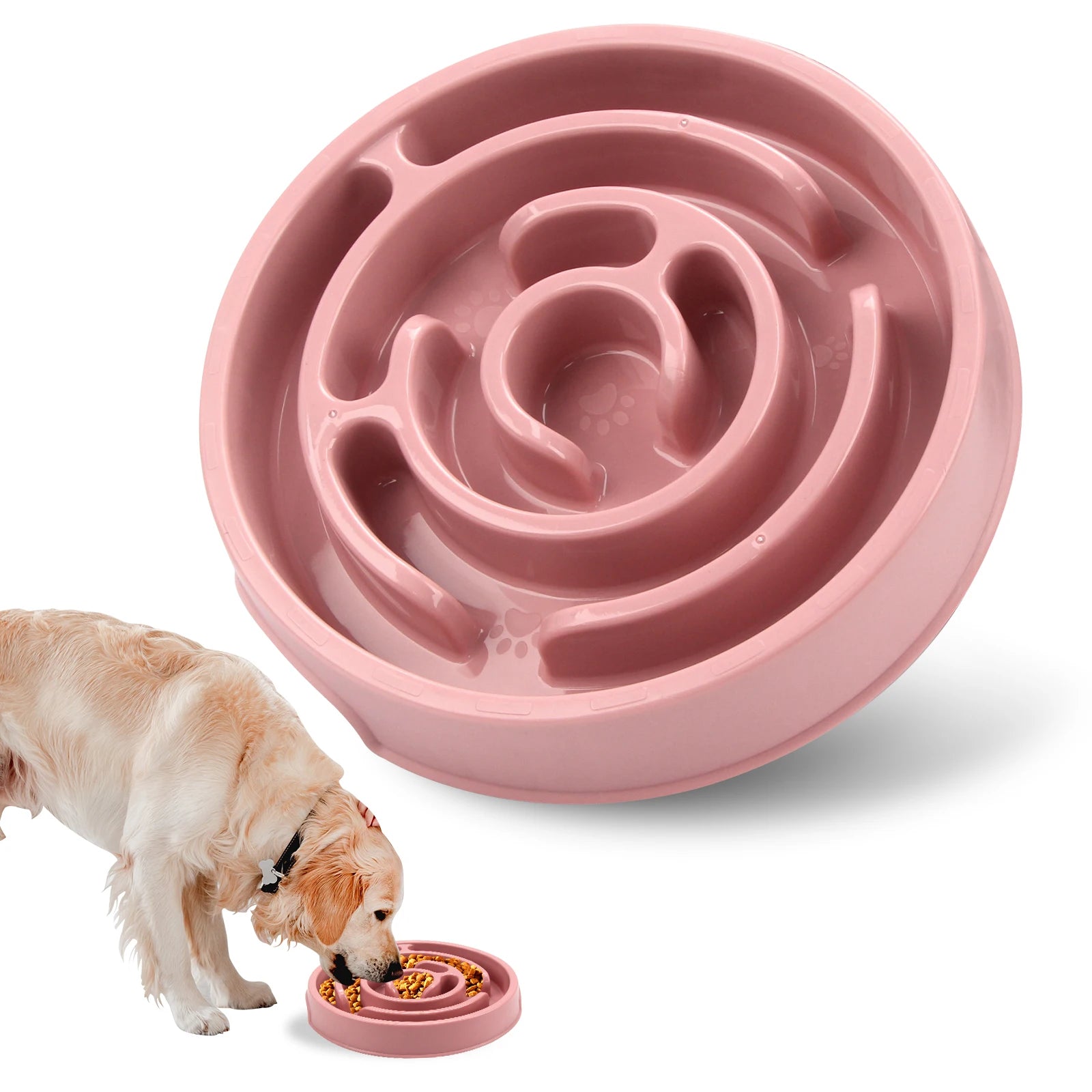 Pet Dog Slow Feeder Bowl Fun