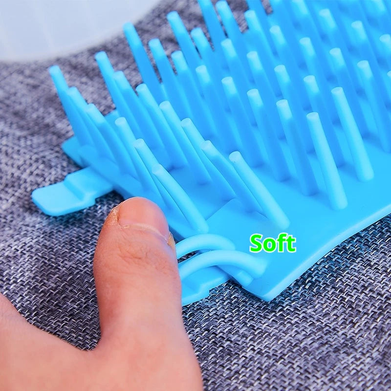 Portable Pet Paw Cleaner Soft Silicone Brush Dog Cat