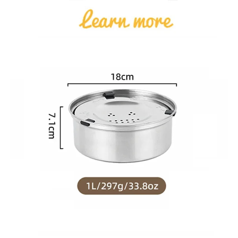 Big Capacity Stainless Steel Dog Floating Bowl