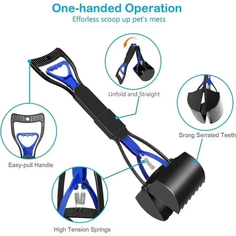 Dog Feces Grabber Long Handle