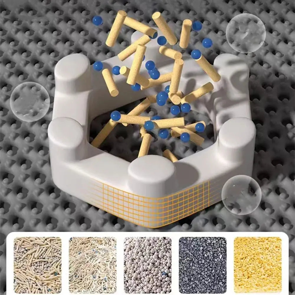 EVA Double Layer Cat Litter Mat