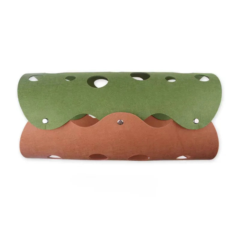 Cat Tunnels Bed Foldable Pet Tunnel Tube Bed with Holes