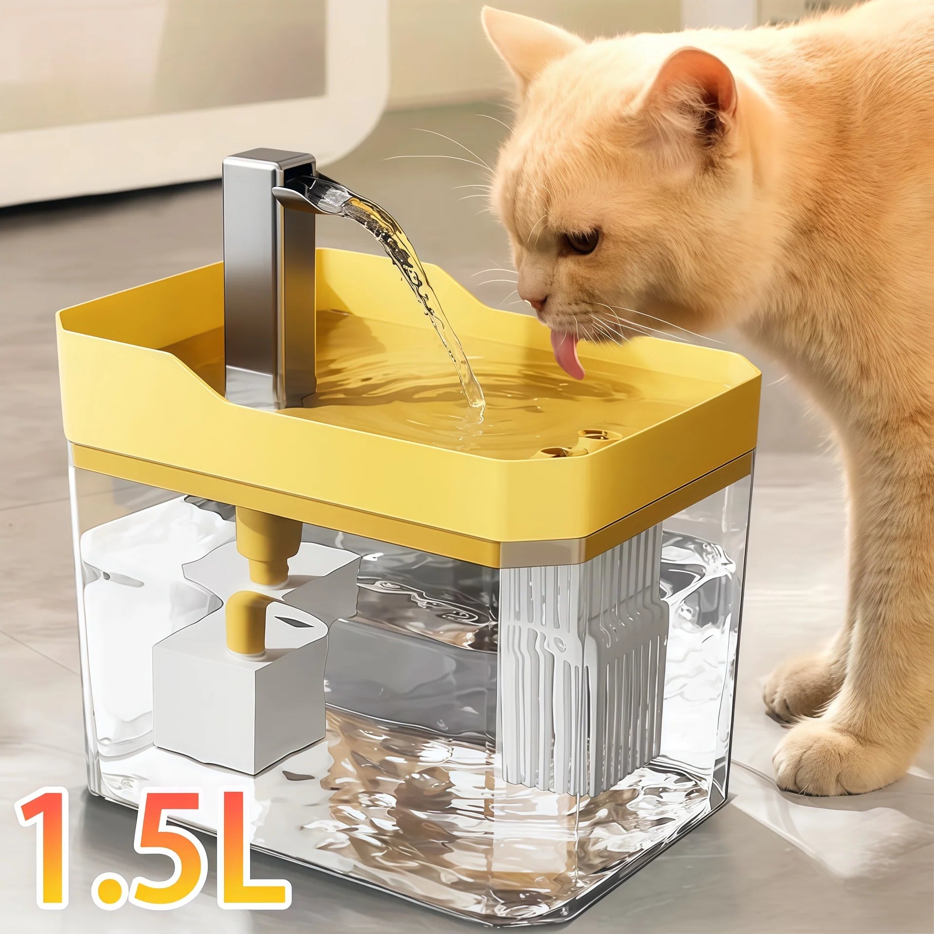 Cat Automatic Water Dispenser Drinking Fountain