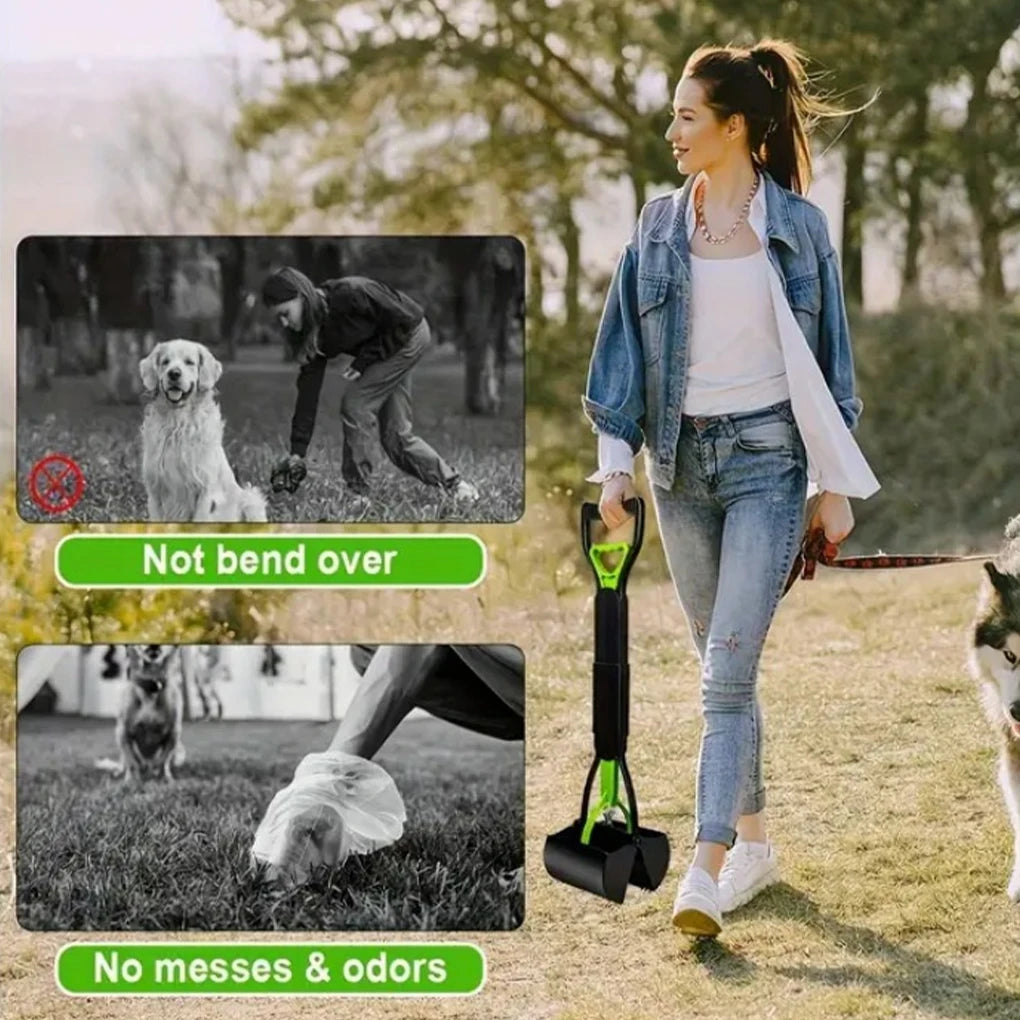 Dog Pooper Scooper Pet Long Handle