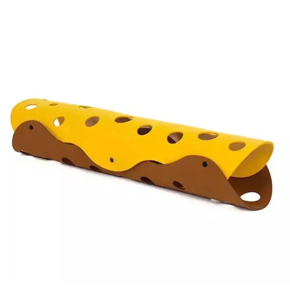 Cat Tunnels Bed Foldable Pet Tunnel Tube Bed with Holes