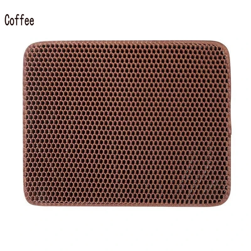 Cat Litter Mat Double Layer Pet Litter Box