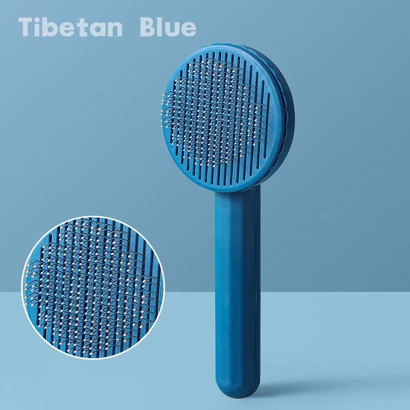 Cat Brush Pet Grooming Hair Removal Brush for Cats