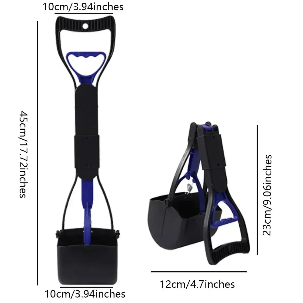 Pet Dog Cleaner Pooper Scooper Long Handle